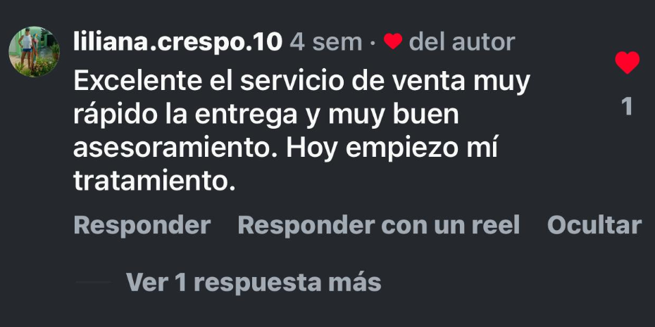 Comentario de Instagram 2